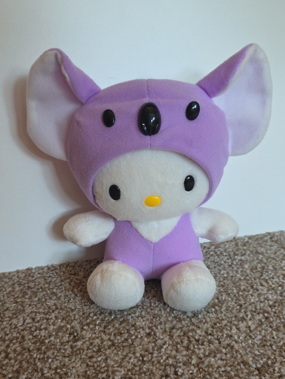 Sanrio Plush Hello Kitty Lavender Purple Koala Bear Nakajima